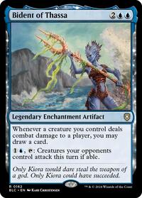 Bident of Thassa, Commander: Bloomburrow