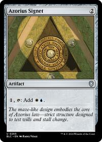 Azorius Signet, Commander: Bloomburrow