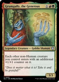 Grumgully, the Generous, Commander: Bloomburrow