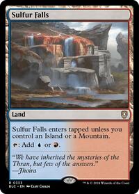 Sulfur Falls, Commander: Bloomburrow
