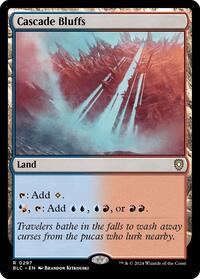 Cascade Bluffs, Commander: Bloomburrow