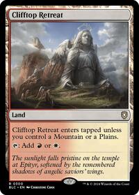 Clifftop Retreat, Commander: Bloomburrow