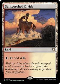 Sunscorched Divide, Commander: Bloomburrow