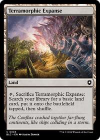 Terramorphic Expanse, Commander: Bloomburrow