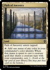 Path of Ancestry, Commander: Bloomburrow