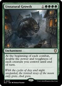 Unnatural Growth, Commander: Bloomburrow