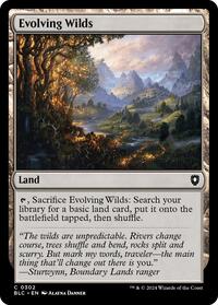 Evolving Wilds, Commander: Bloomburrow