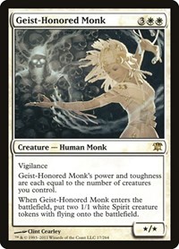 Geist-Honored Monk, Innistrad