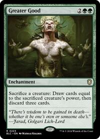 Greater Good, Commander: Bloomburrow
