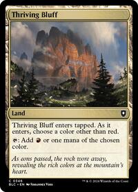 Thriving Bluff, Commander: Bloomburrow