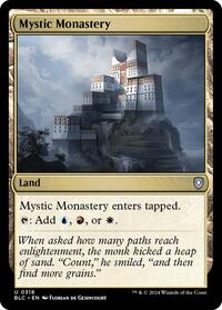 Mystic Monastery, Commander: Bloomburrow