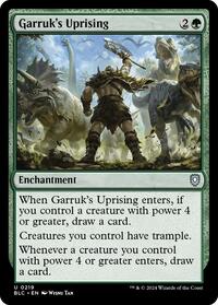Garruk's Uprising, Commander: Bloomburrow