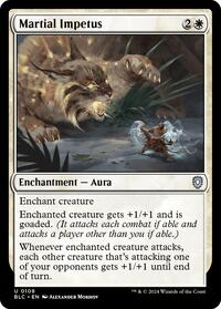 Martial Impetus, Commander: Bloomburrow