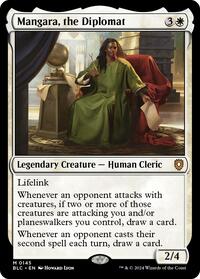 Mangara, the Diplomat, Commander: Bloomburrow