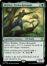 Rishkar, Peema Renegade, Commander: Bloomburrow
