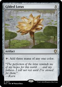 Gilded Lotus, Commander: Bloomburrow