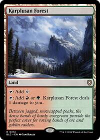 Karplusan Forest, Commander: Bloomburrow