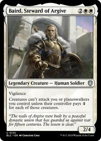 Baird, Steward of Argive, Commander: Bloomburrow