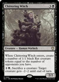 Chittering Witch, Commander: Bloomburrow