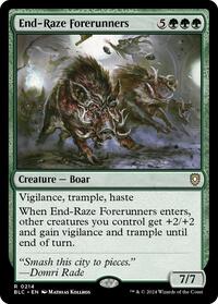 End-Raze Forerunners, Commander: Bloomburrow