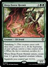 Deep Forest Hermit, Commander: Bloomburrow