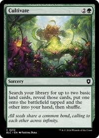 Cultivate, Commander: Bloomburrow