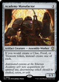 Academy Manufactor, Commander: Bloomburrow