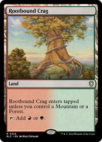 Rootbound Crag, Commander: Bloomburrow