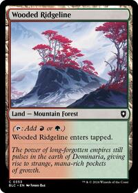Wooded Ridgeline, Commander: Bloomburrow