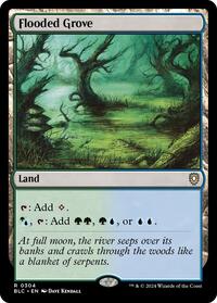 Flooded Grove, Commander: Bloomburrow