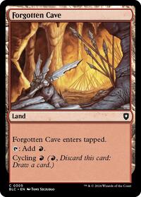 Forgotten Cave, Commander: Bloomburrow