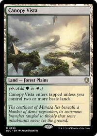 Canopy Vista, Commander: Bloomburrow