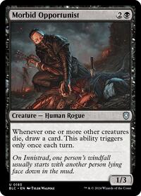 Morbid Opportunist, Commander: Bloomburrow