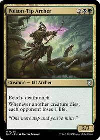 Poison-Tip Archer, Commander: Bloomburrow