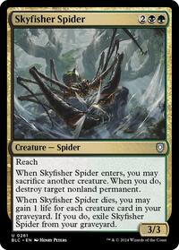 Skyfisher Spider, Commander: Bloomburrow
