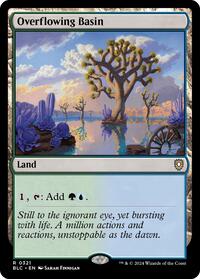 Overflowing Basin, Commander: Bloomburrow