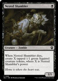 Nested Shambler, Commander: Bloomburrow