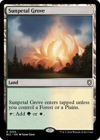 Sunpetal Grove, Commander: Bloomburrow