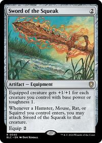 Sword of the Squeak, Commander: Bloomburrow