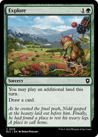 Explore, Commander: Bloomburrow