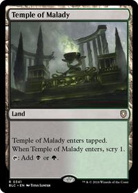 Temple of Malady, Commander: Bloomburrow