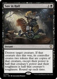 Saw in Half, Commander: Bloomburrow