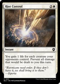 Riot Control, Commander: Bloomburrow
