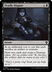 Deadly Dispute, Commander: Bloomburrow