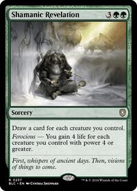 Shamanic Revelation, Commander: Bloomburrow