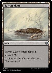 Barren Moor, Commander: Bloomburrow