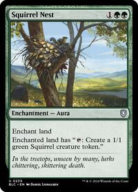 Squirrel Nest, Commander: Bloomburrow