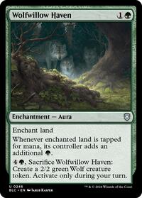 Wolfwillow Haven, Commander: Bloomburrow