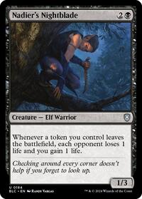 Nadier's Nightblade, Commander: Bloomburrow