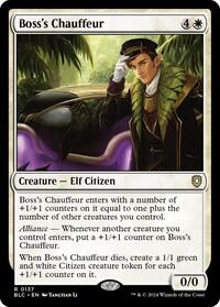 Boss's Chauffeur, Commander: Bloomburrow